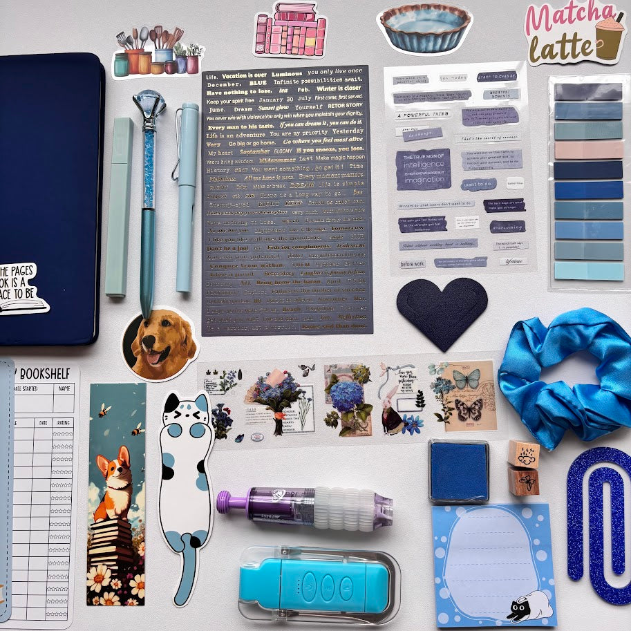 💙 Bookish Bundle – Blue