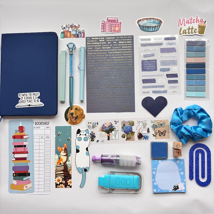 💙 Bookish Bundle – Blue