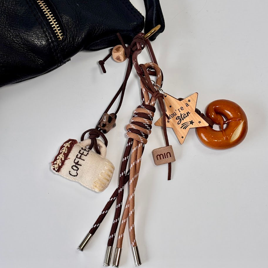 ☕Coffee Charm Keychain