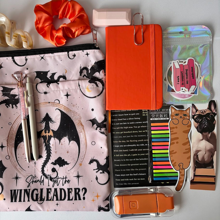 🍊Bookish Orange Gift Set