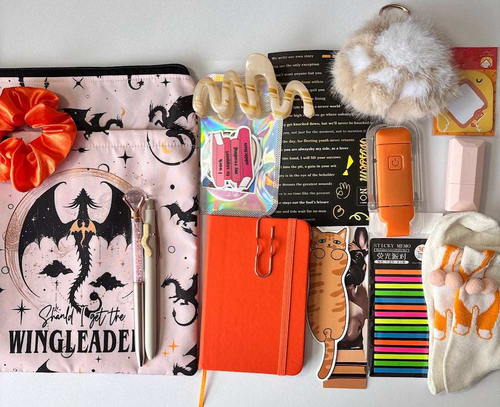 🍊Bookish Orange Gift Set