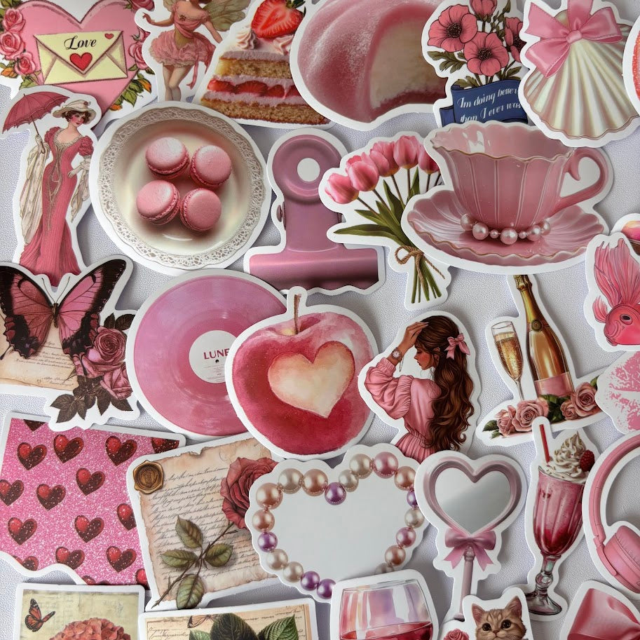 🎀Pink Aesthetic Stickers