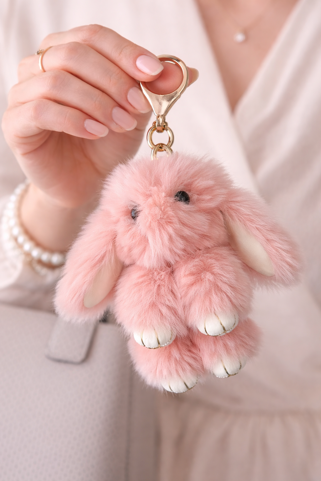Plush Bunny Toy – Soft Aesthetic Bunny Plush for Gifts & Decor