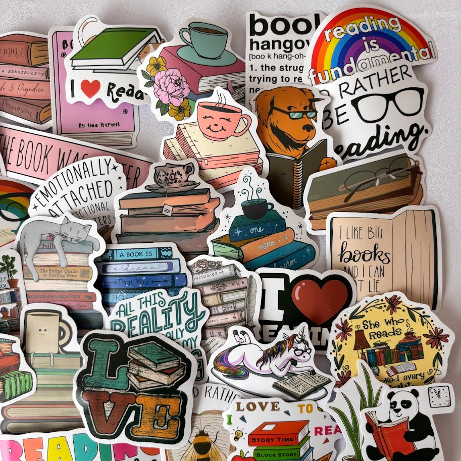 📖Cozy Reading Stickers
