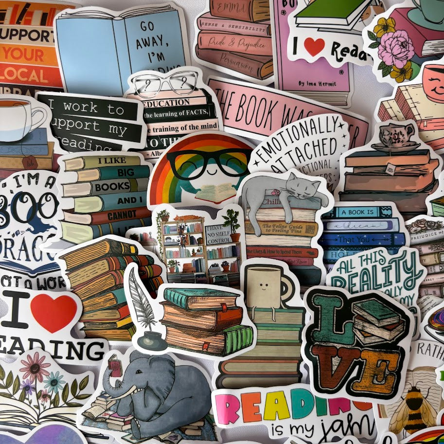 📖Cozy Reading Stickers