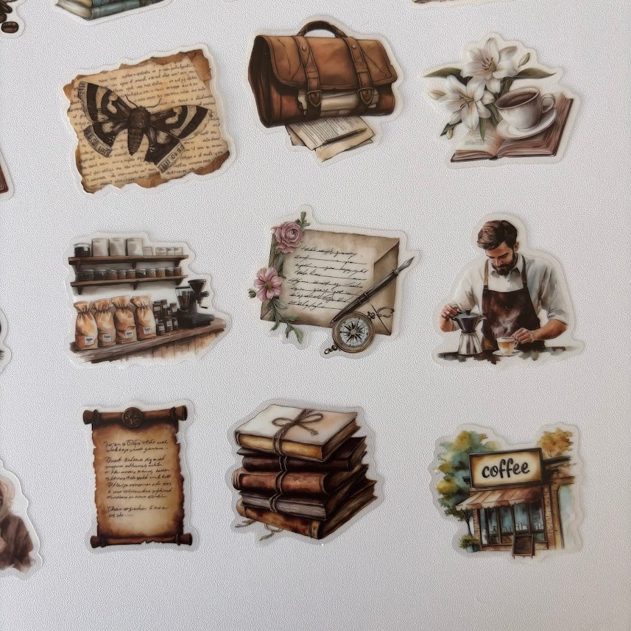 ☕Cozy Café Stickers