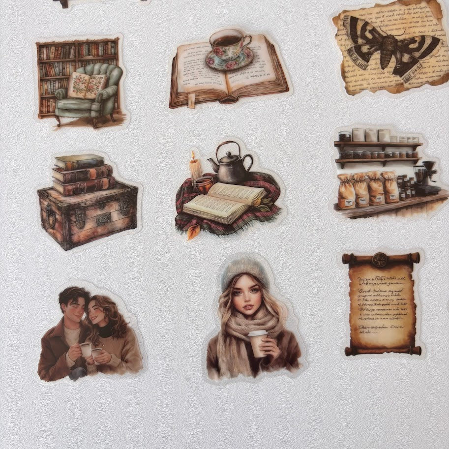 ☕Cozy Café Stickers